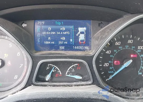 2014 Ford Focus Se из США, поврежденный, VIN 1FADP3K29EL329319